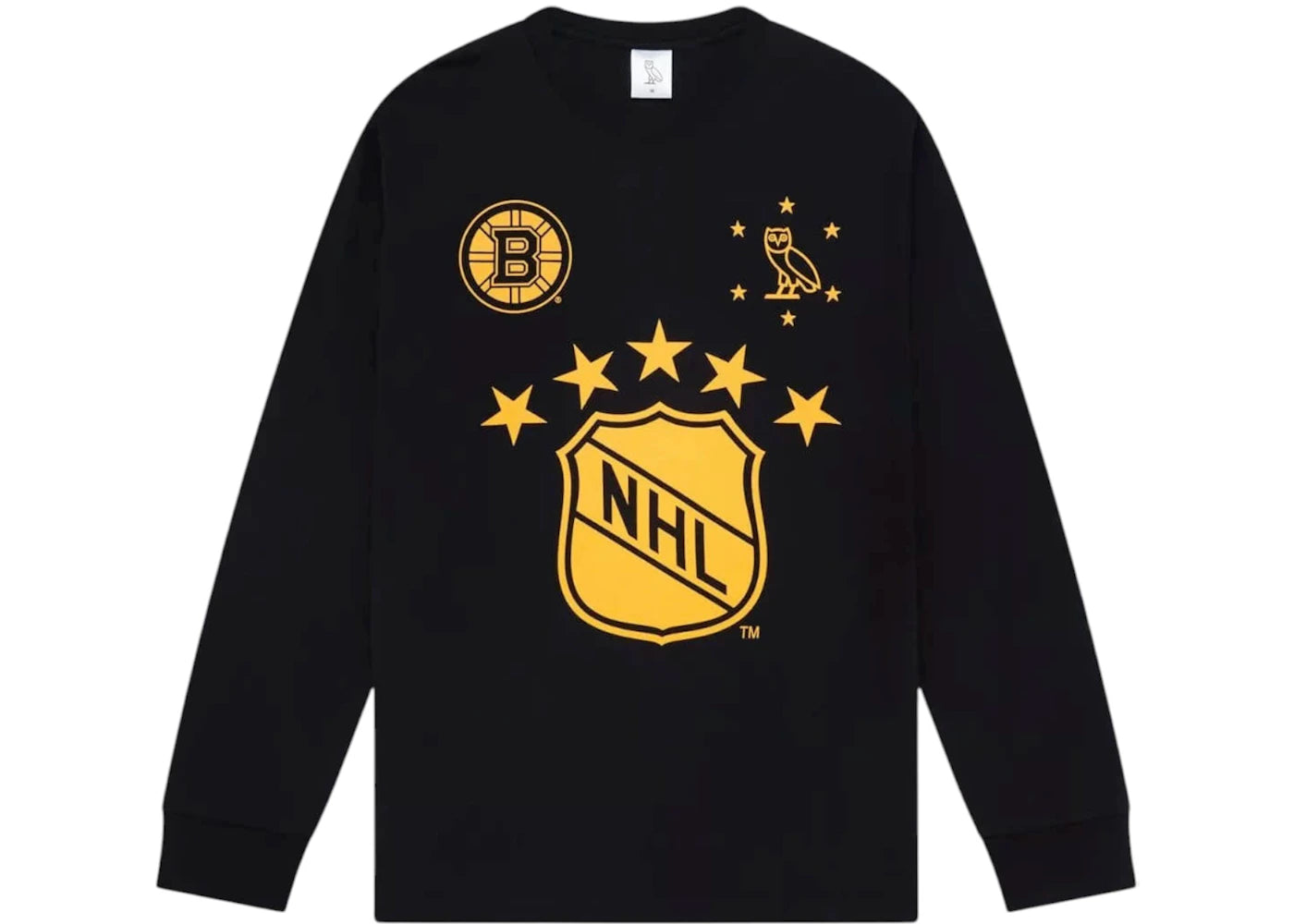 OVO x NHL Boston Bruins L/S T-shirt Black