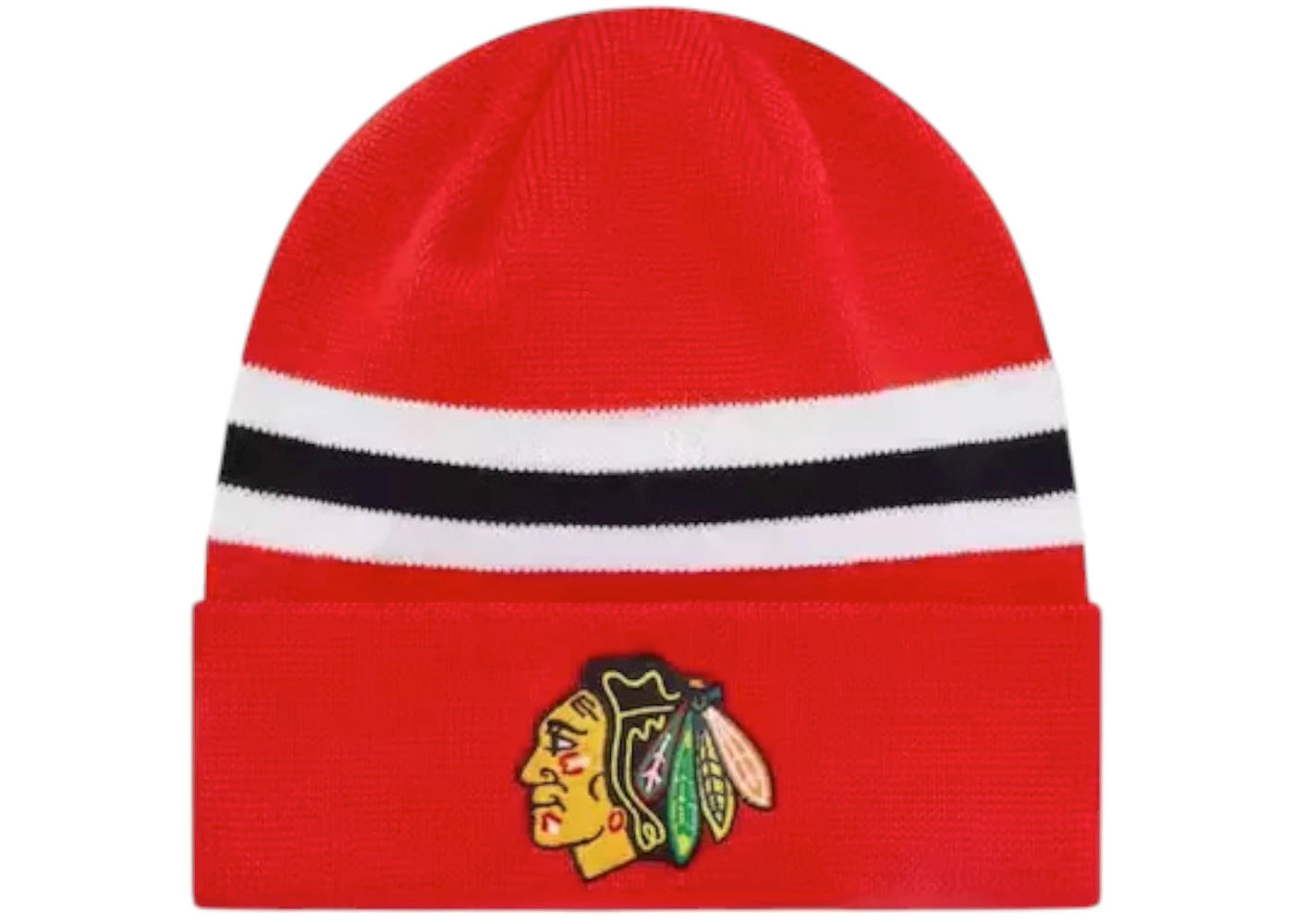 OVO x NHL Chicago Blackhawks Beanie Hat Red