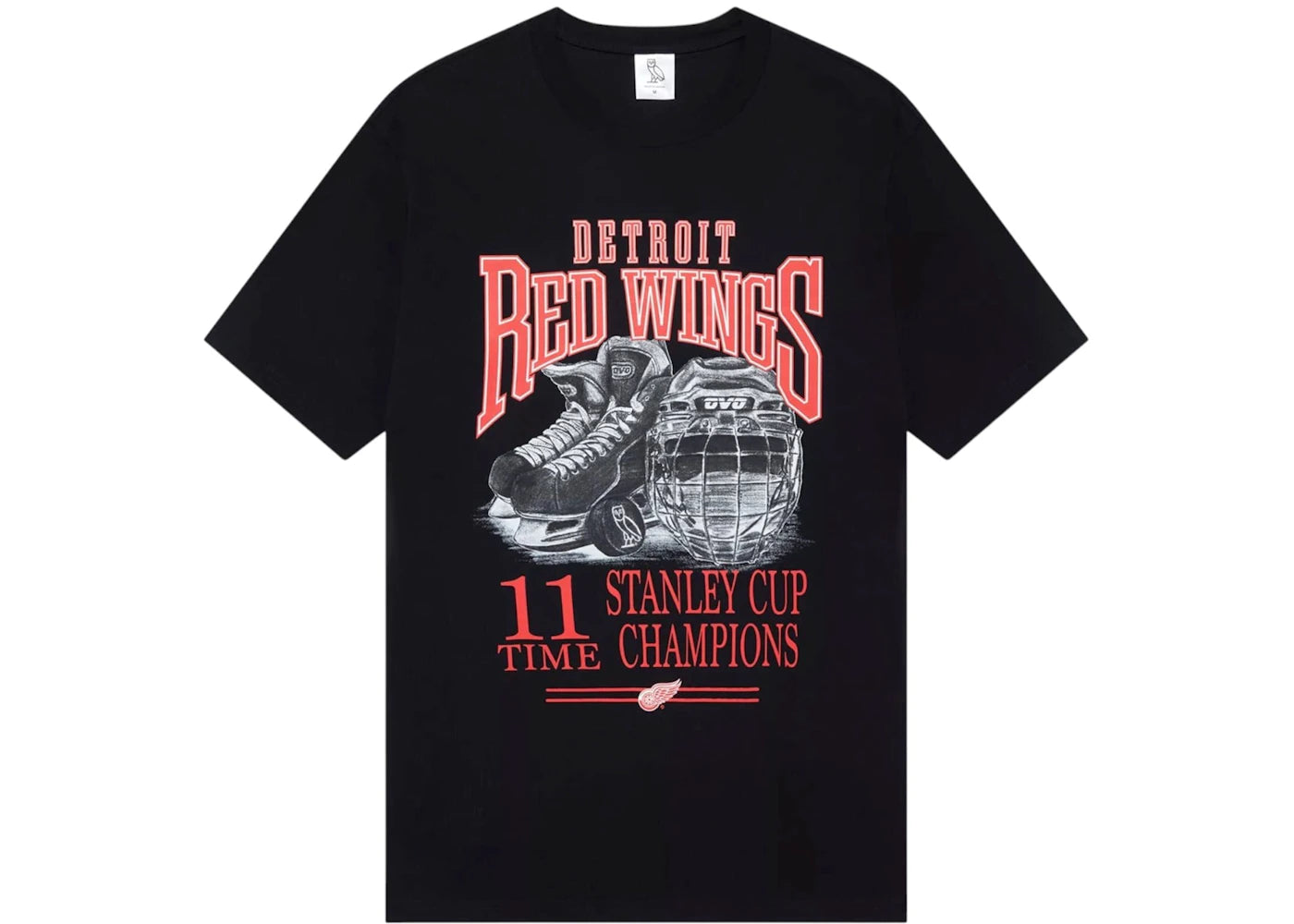 OVO x NHL Detroit Red Wings T-shirt Black