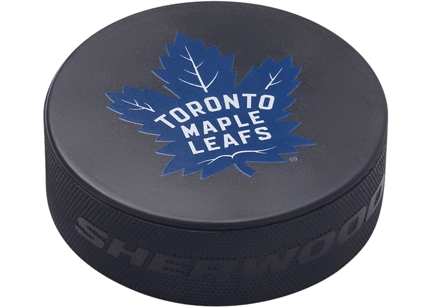 OVO x NHL Toronto Maple Leafs Hockey Puck Black