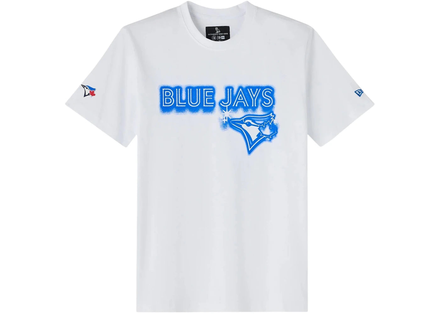 OVO x New Era MLB Toronto Blue Jays T-shirt Blue