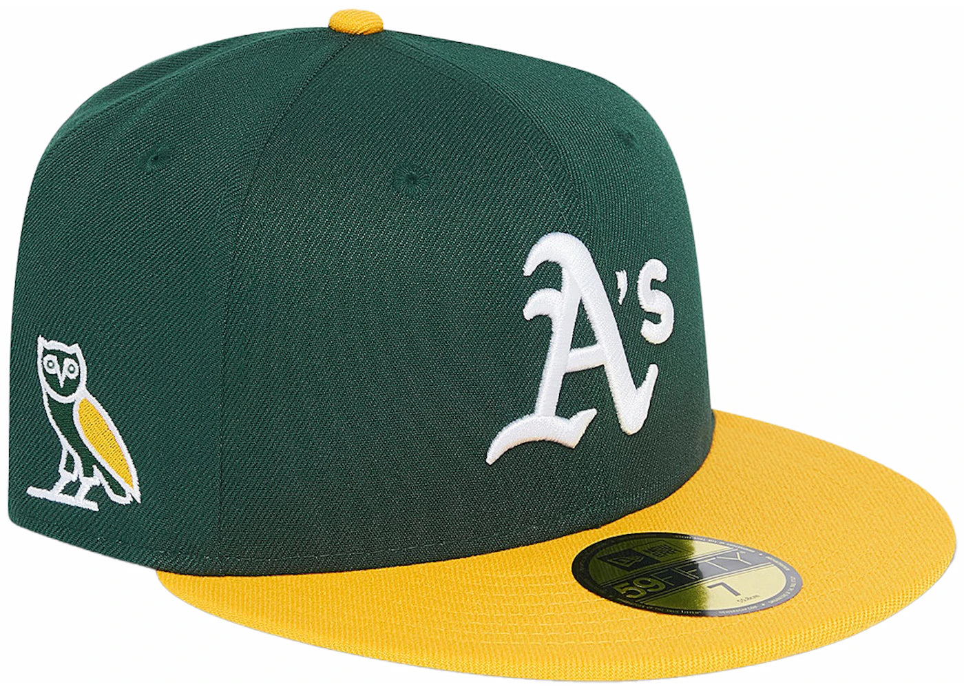 OVO x Oakland Athletics New Era Hat Green