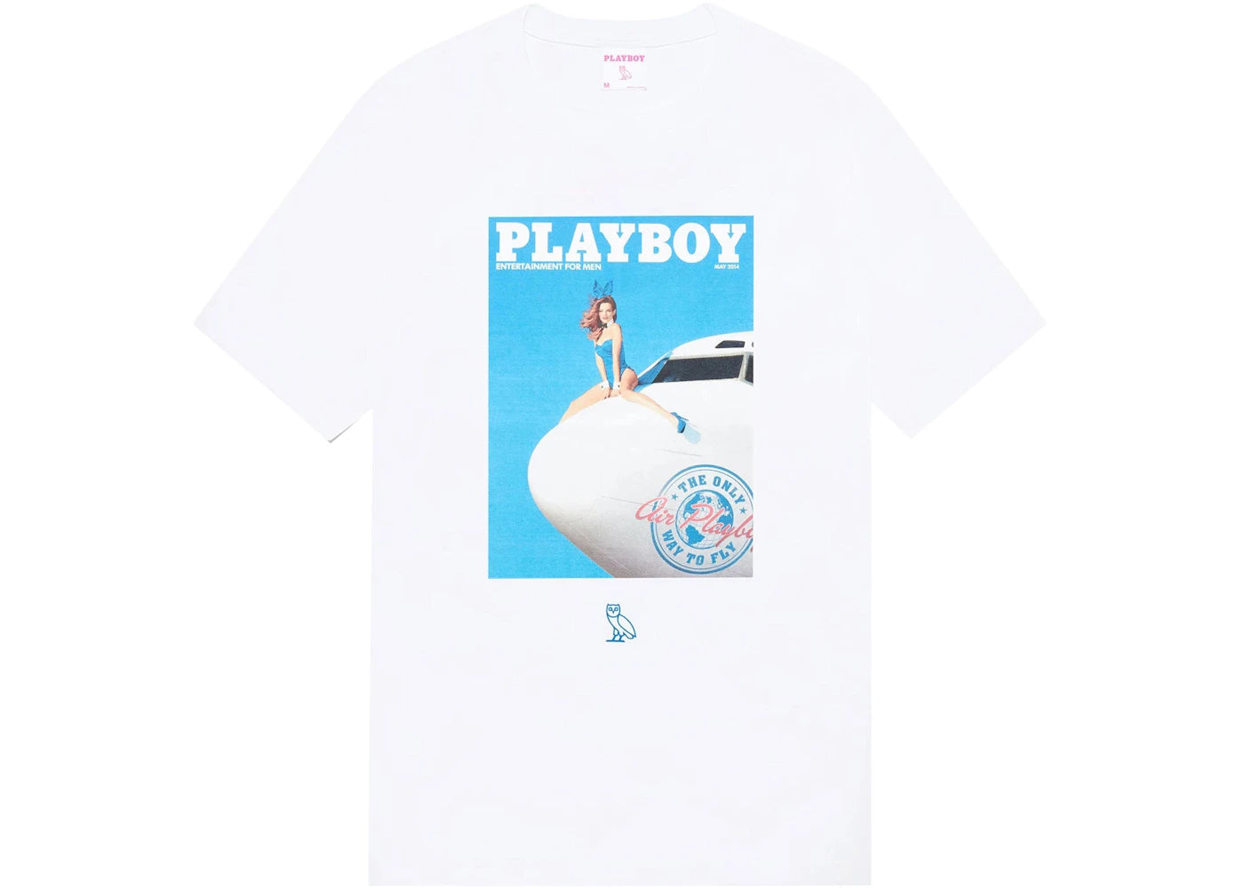 OVO x PLAYBOY Air Playboy T-shirt White