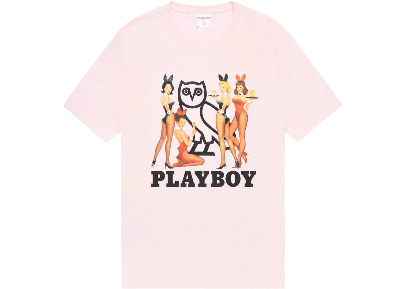 OVO x PLAYBOY Bunny T-shirt Pink