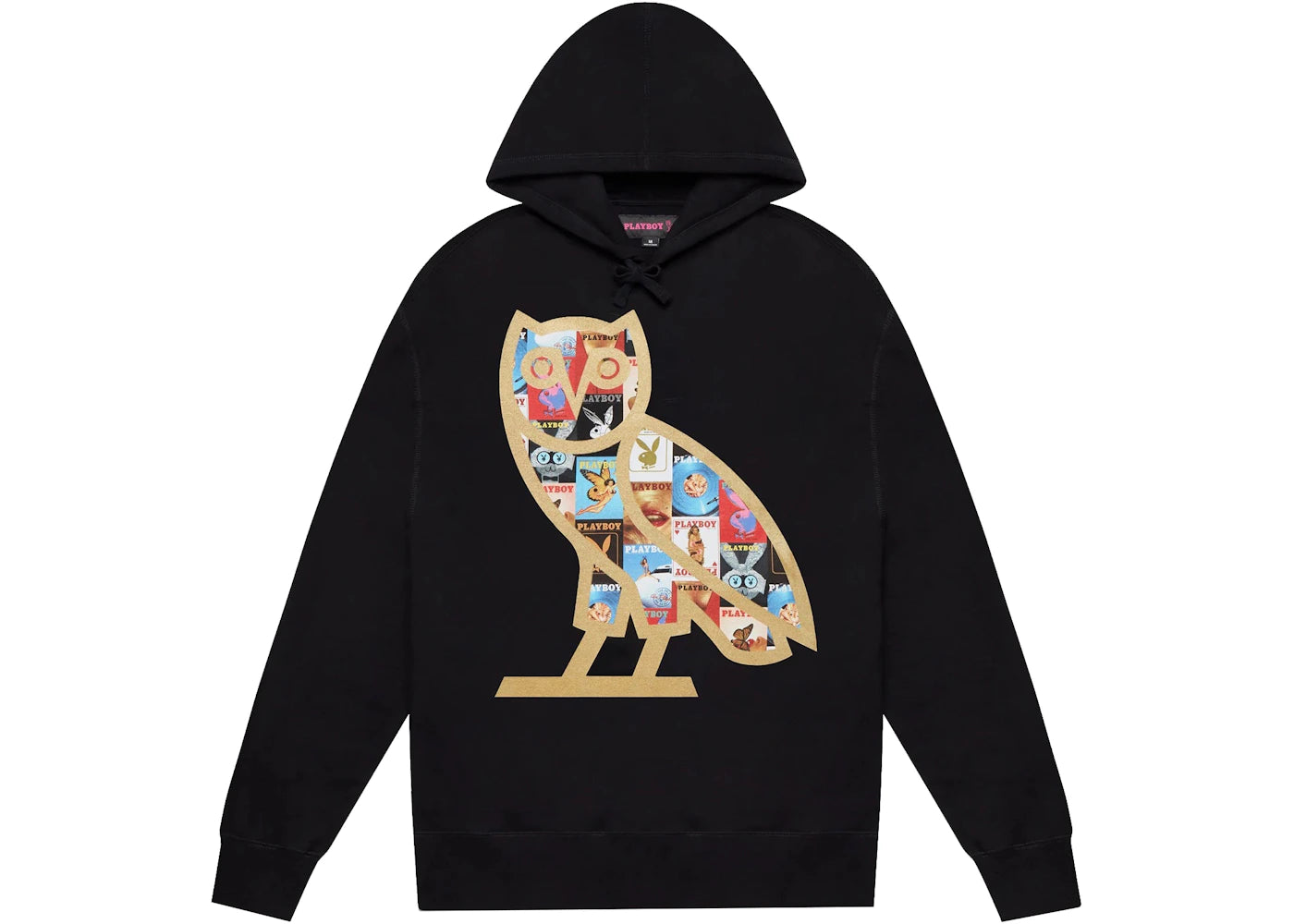 OVO x PLAYBOY Magazine Hoodie Black