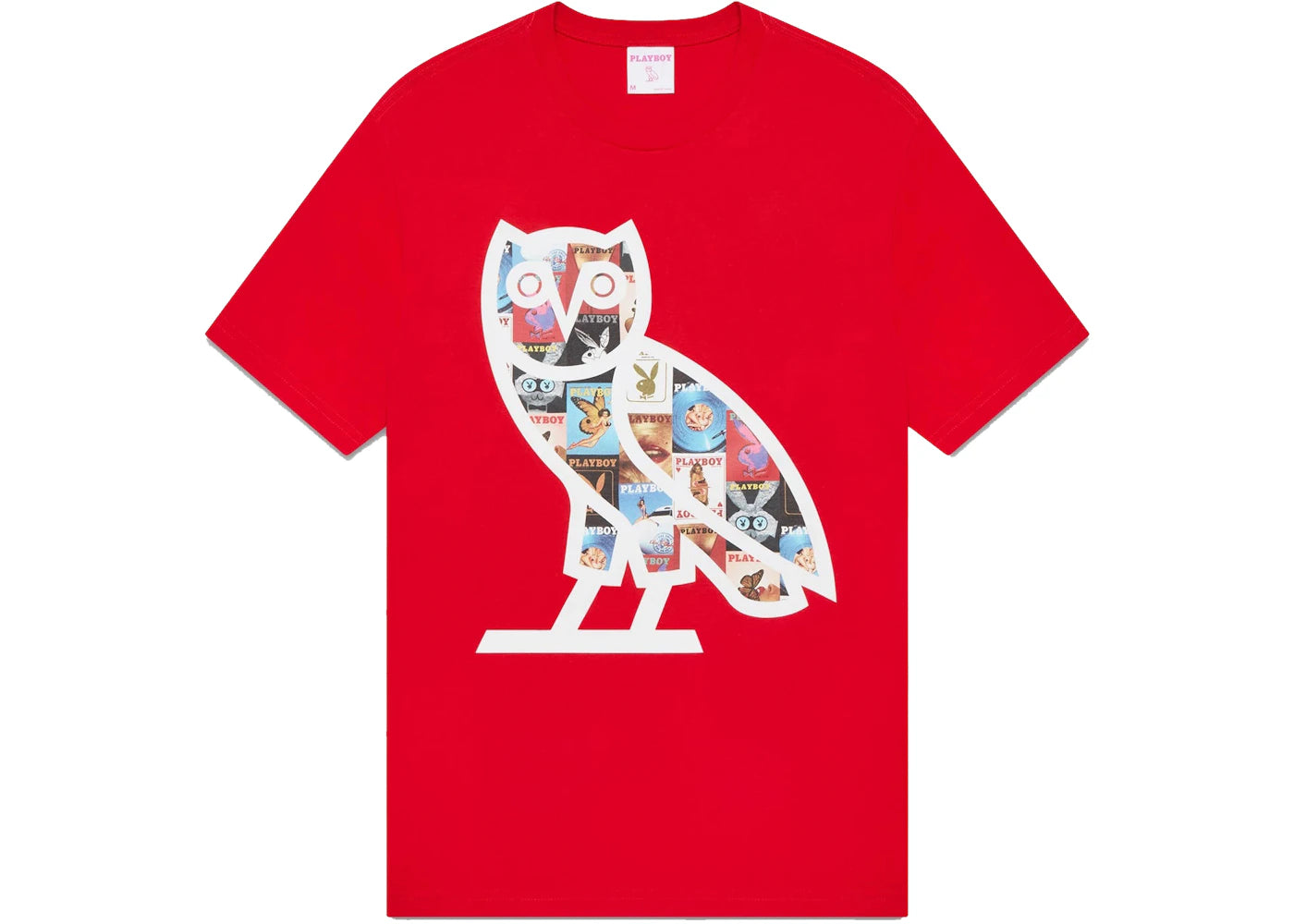 OVO x PLAYBOY Magazine T-shirt Red