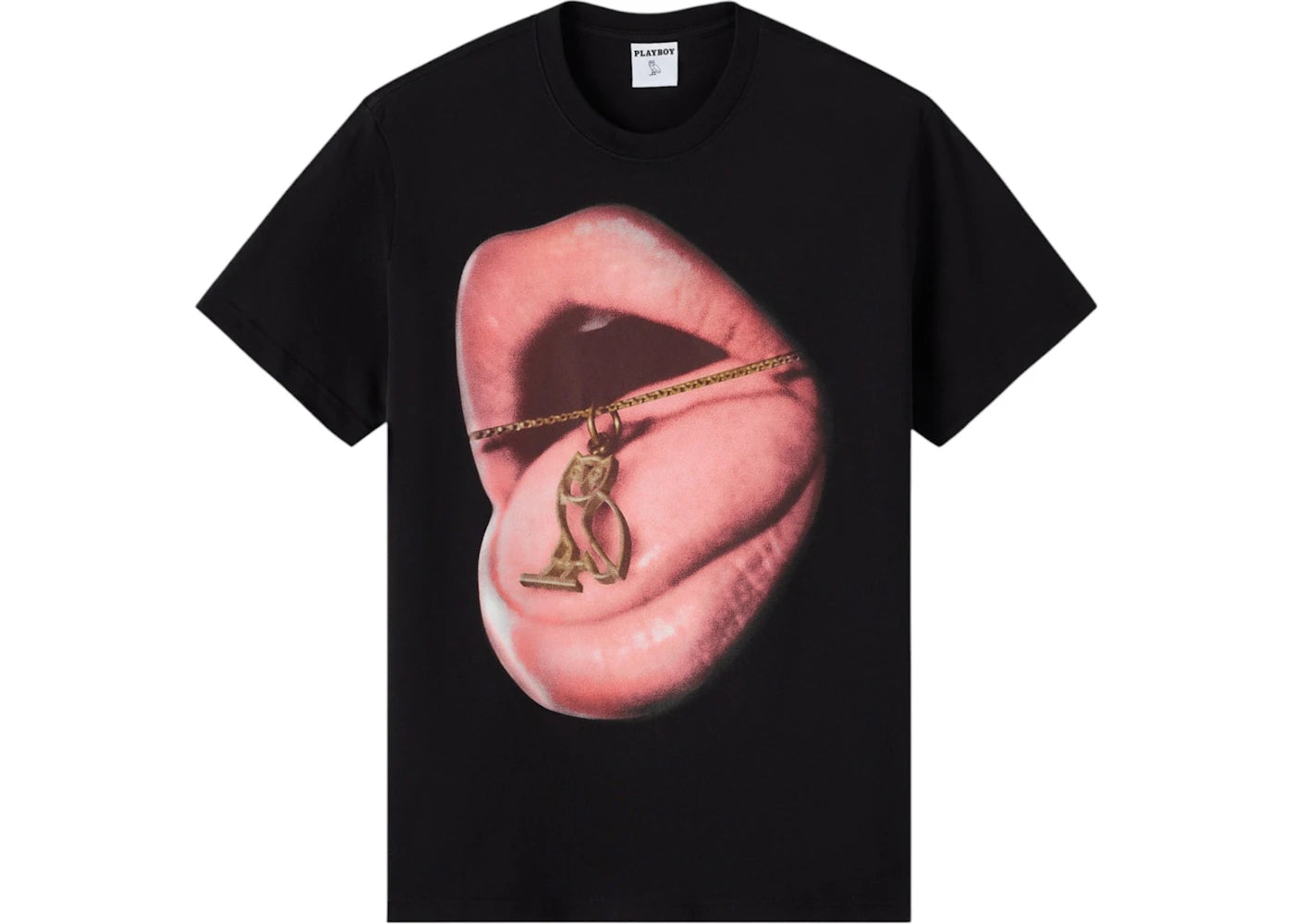 OVO x Playboy Pendant T-Shirt Black