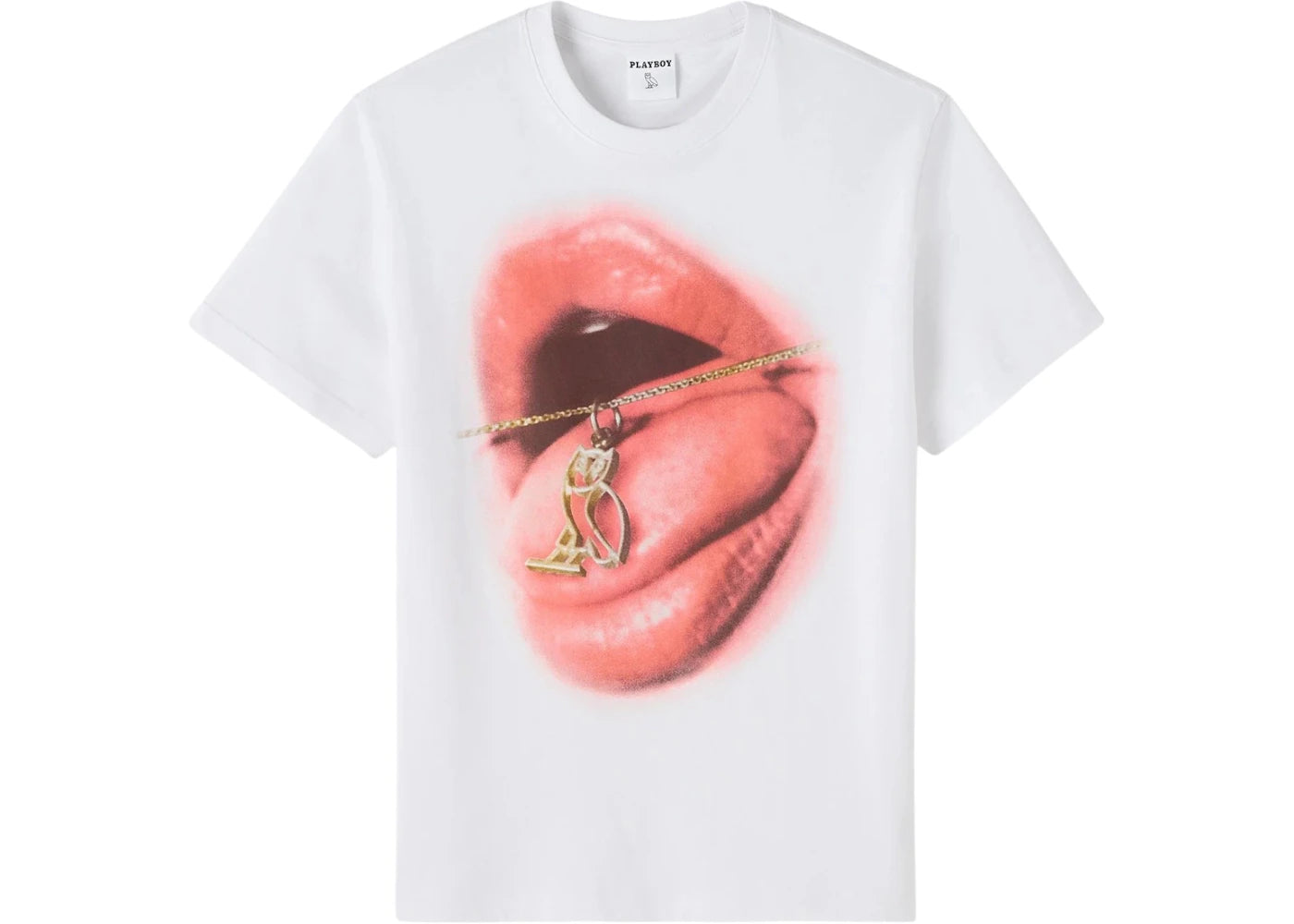 OVO x Playboy Pendant T-Shirt White