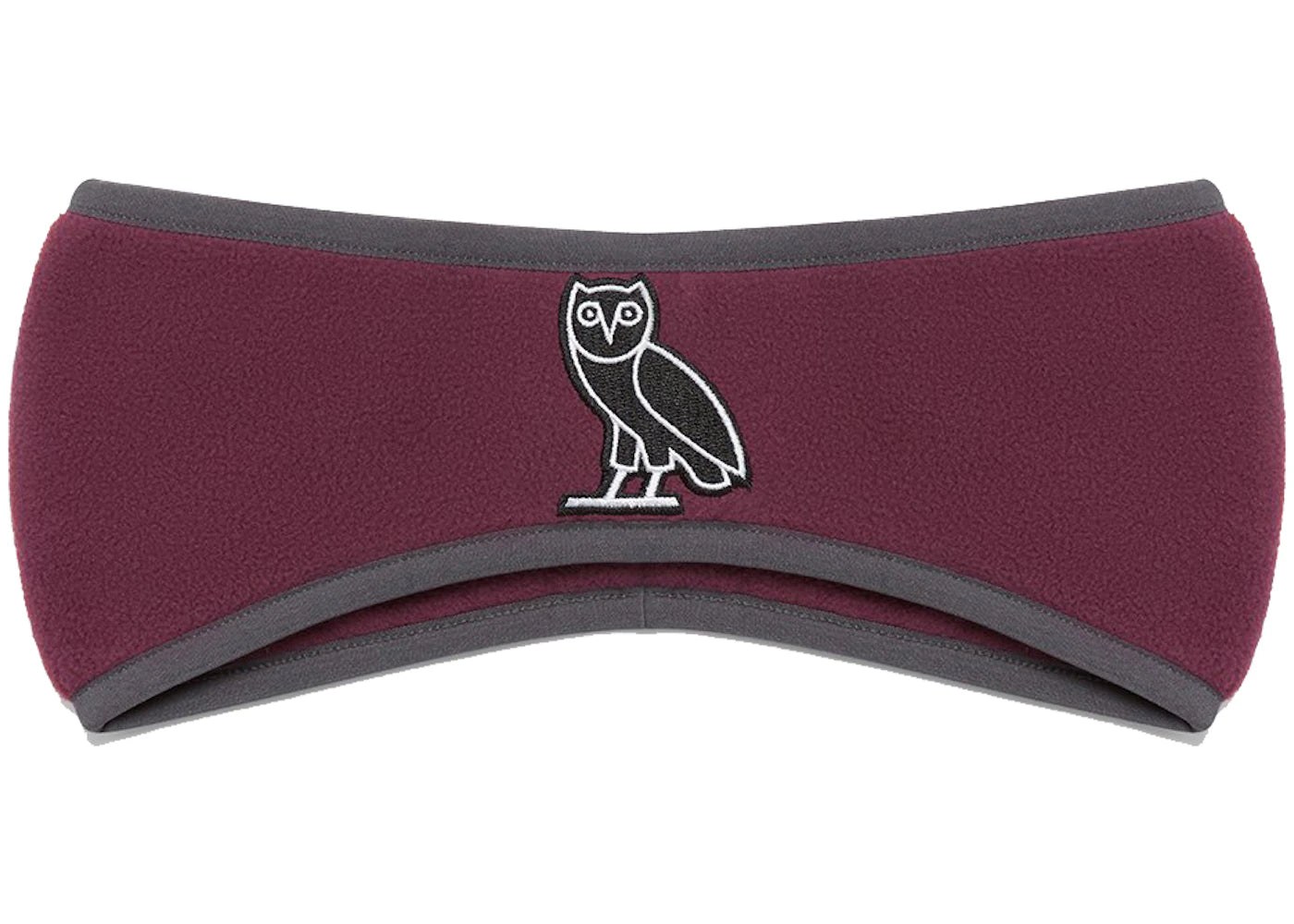 OVO x Polartec Microfleece Headband Burgundy