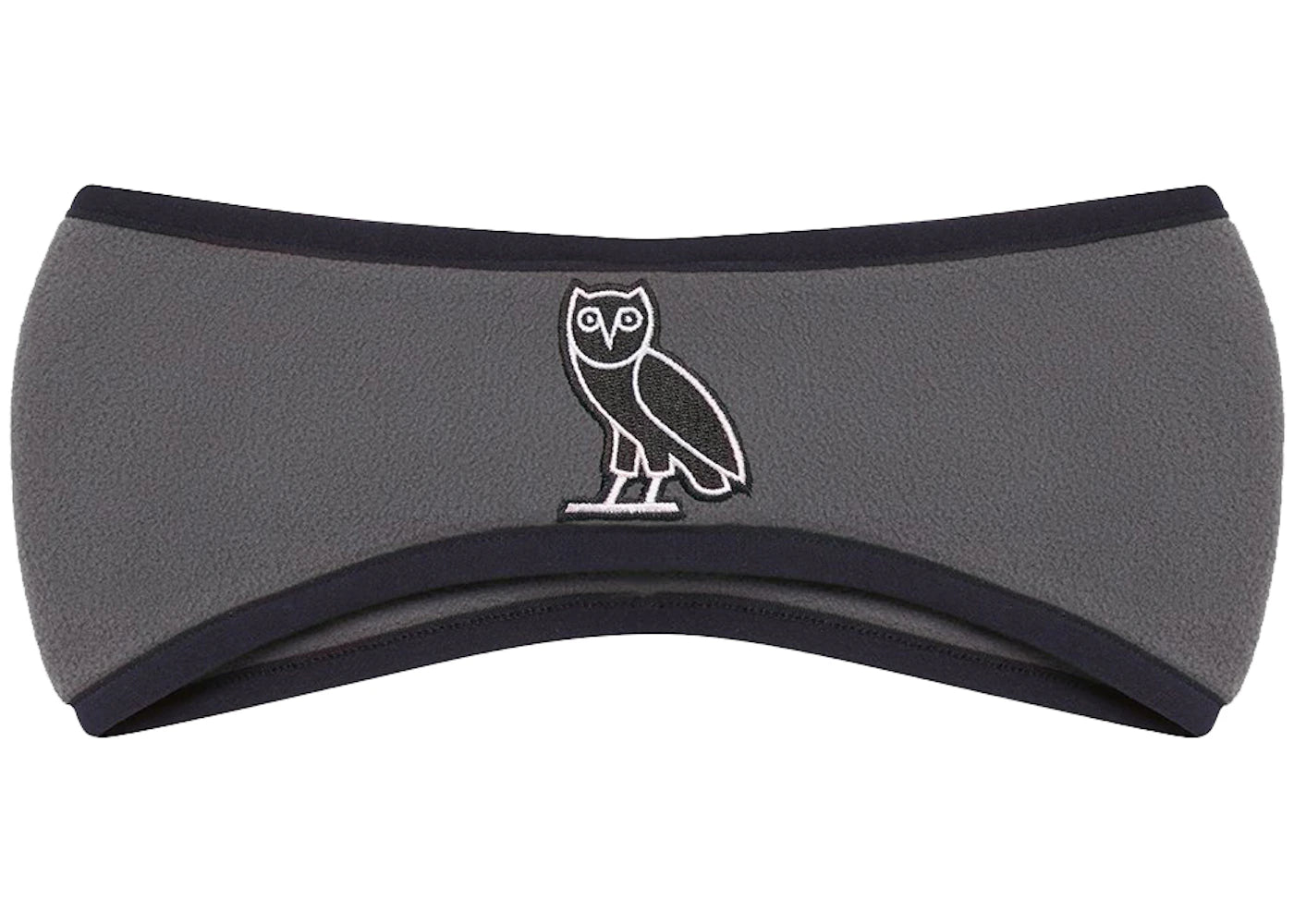 OVO x Polartec Microfleece Headband Charcoal