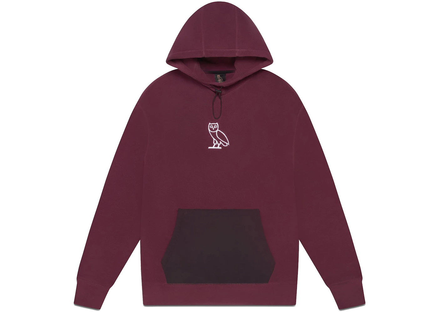 OVO x Polartec Microfleece Hoodie Burgundy