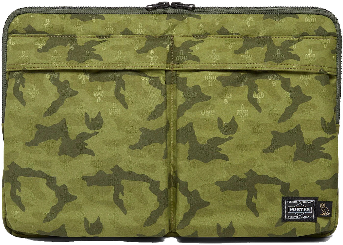 OVO x Porter Document Case Green Camo