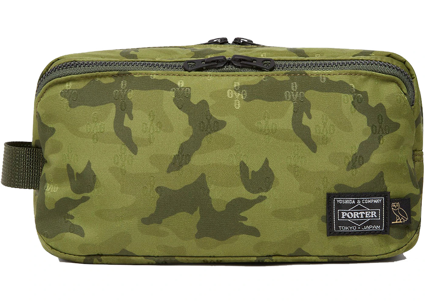 OVO x Porter Pouch Case Green Camo