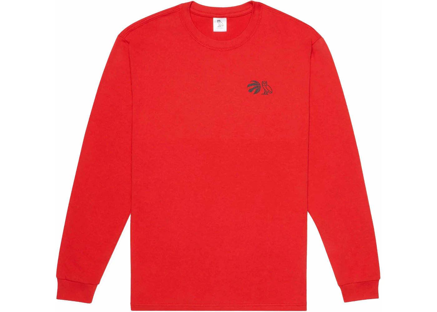 OVO x Raptors Long Sleeve T-shirt Red