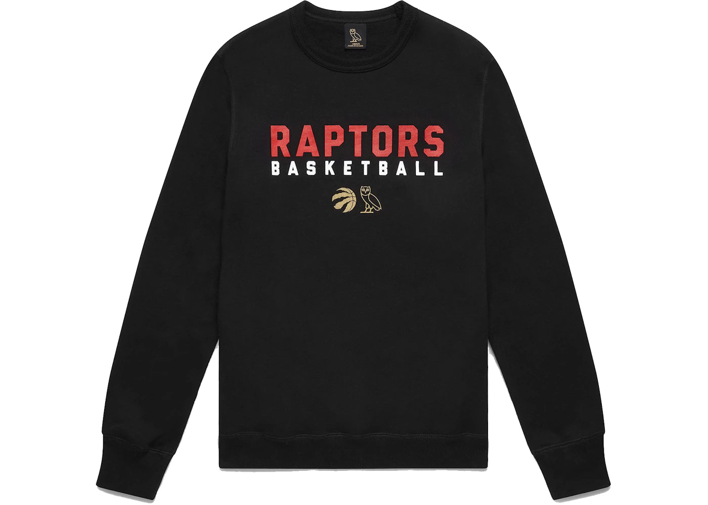 OVO x Raptors Pre-Game Crewneck Black