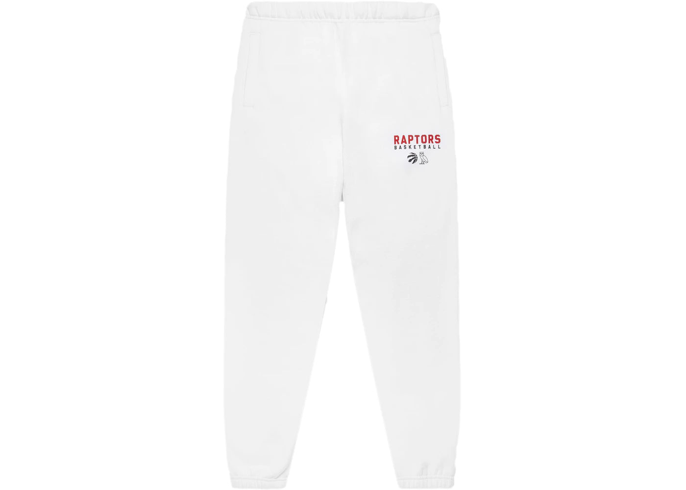 OVO x Raptors Pre-Game Sweatpant White