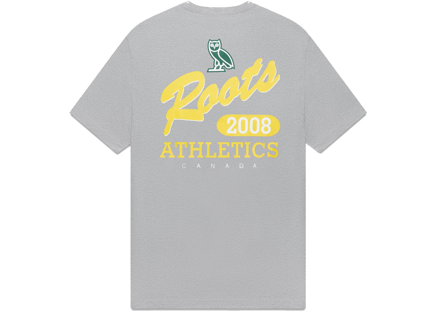 OVO x Roots Athletics T-shirt Heather Grey