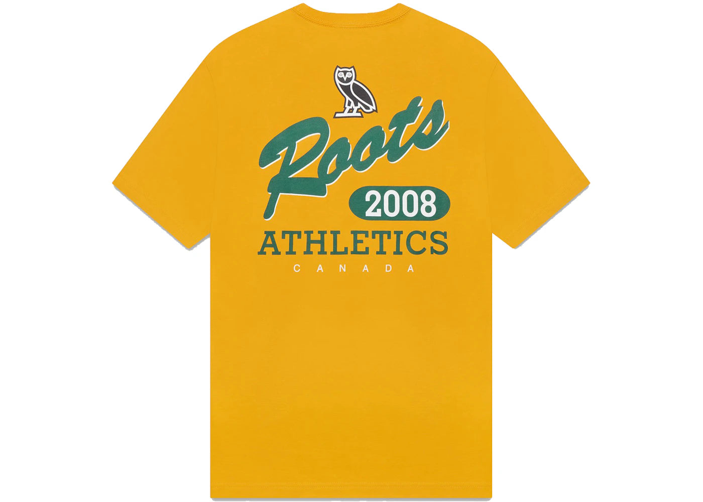 OVO x Roots Athletics T-shirt Yellow