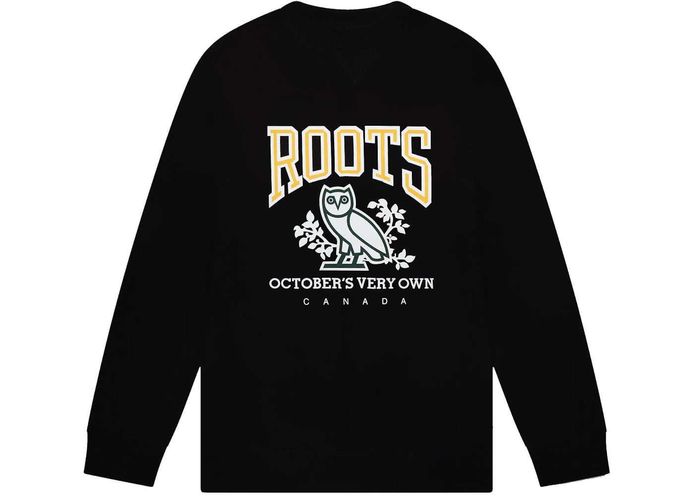 OVO x Roots Crewneck Black