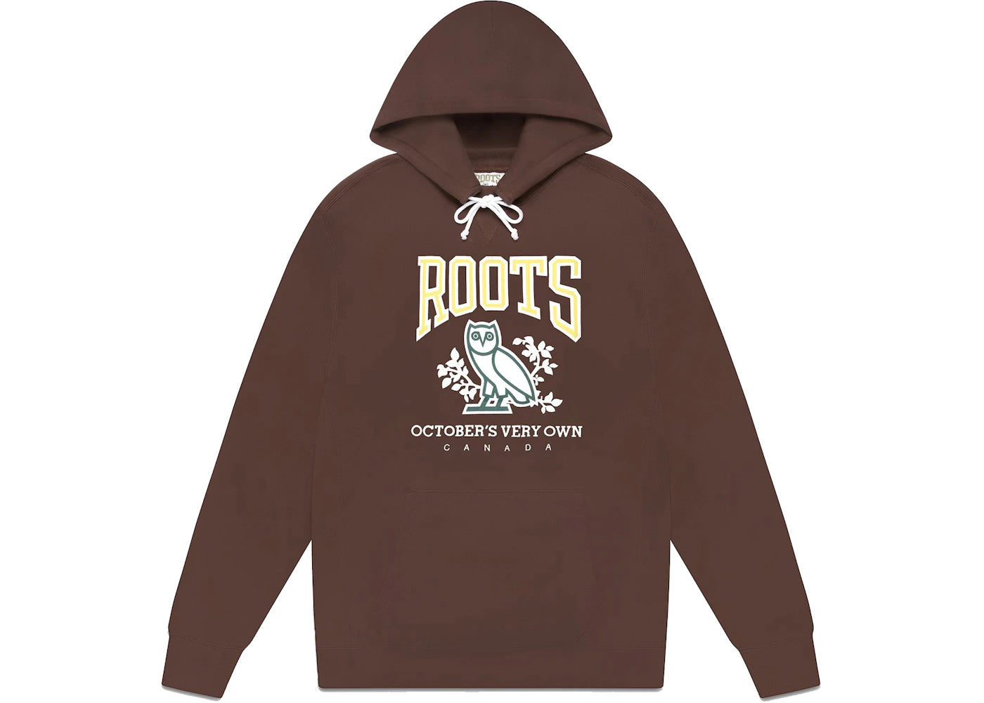 OVO x Roots Heritage Hoodie Brown