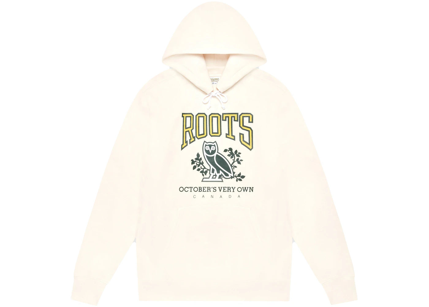 OVO x Roots Heritage Hoodie Cream