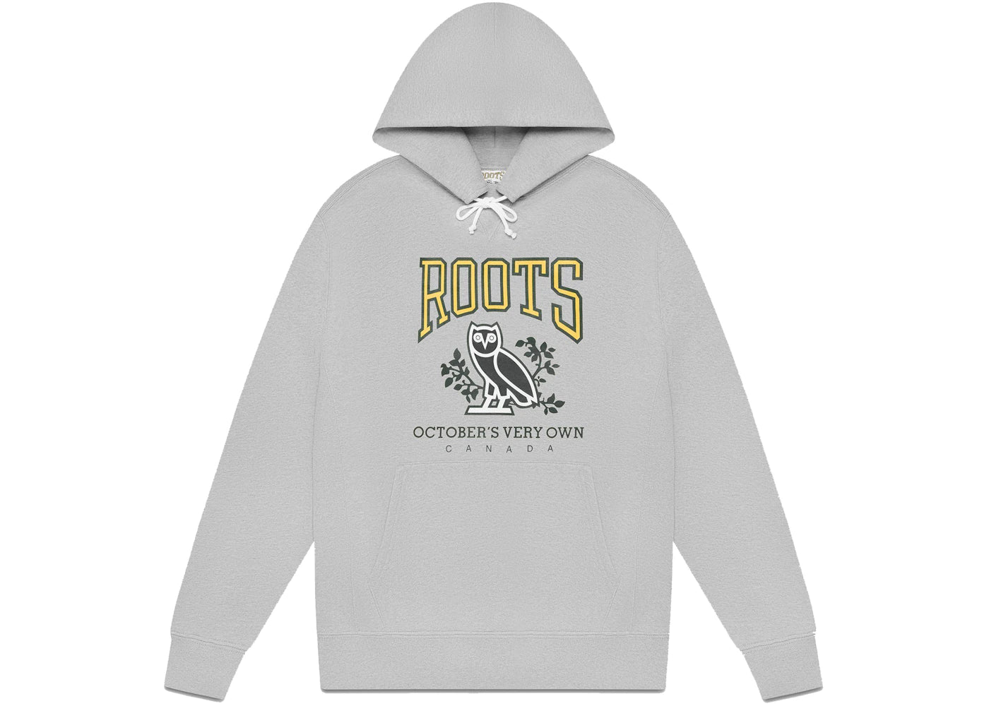 OVO x Roots Heritage Hoodie Heather Grey