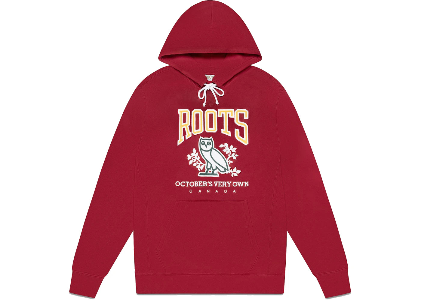 OVO x Roots Heritage Hoodie Red