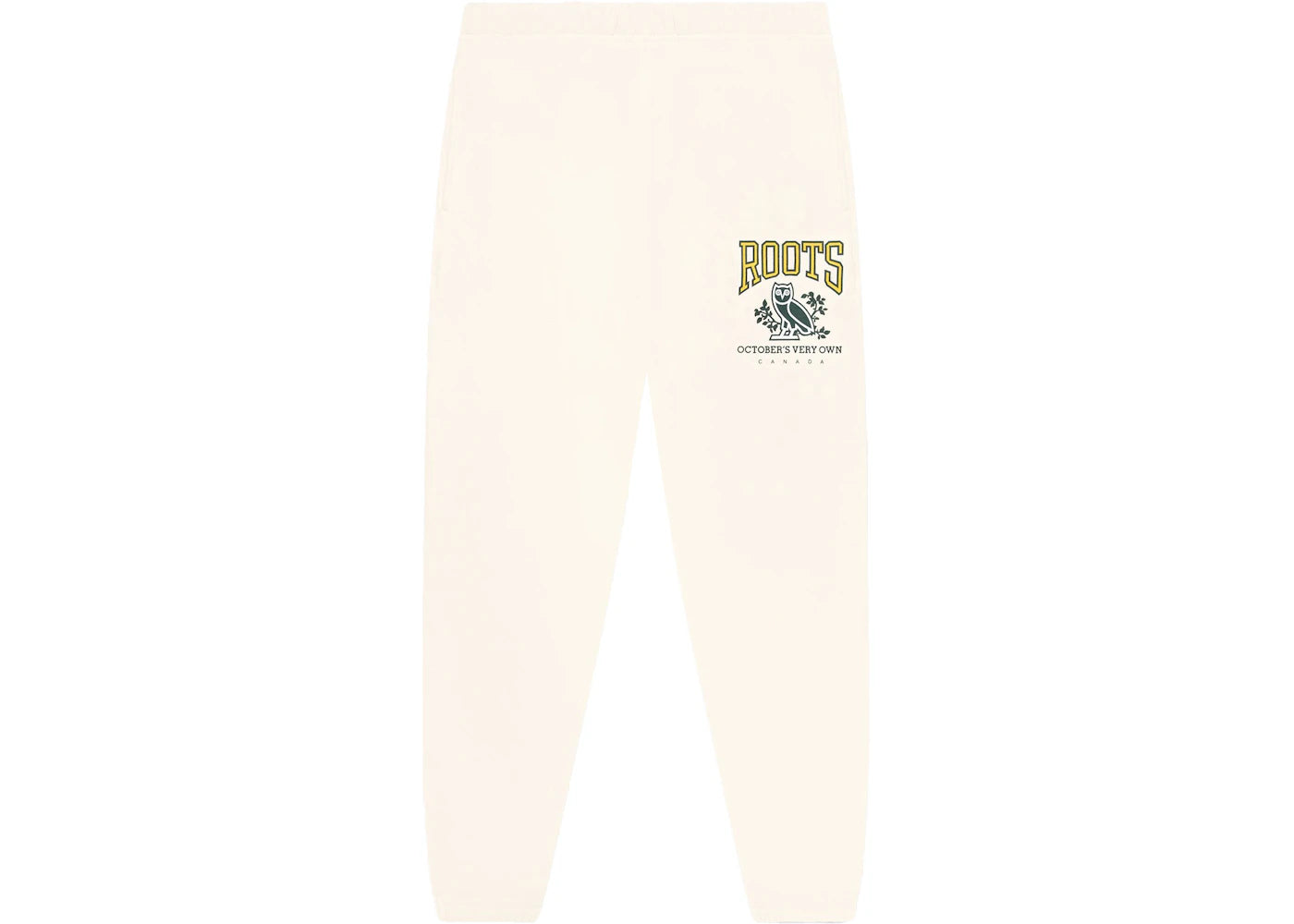 OVO x Roots Sweatpant Cream