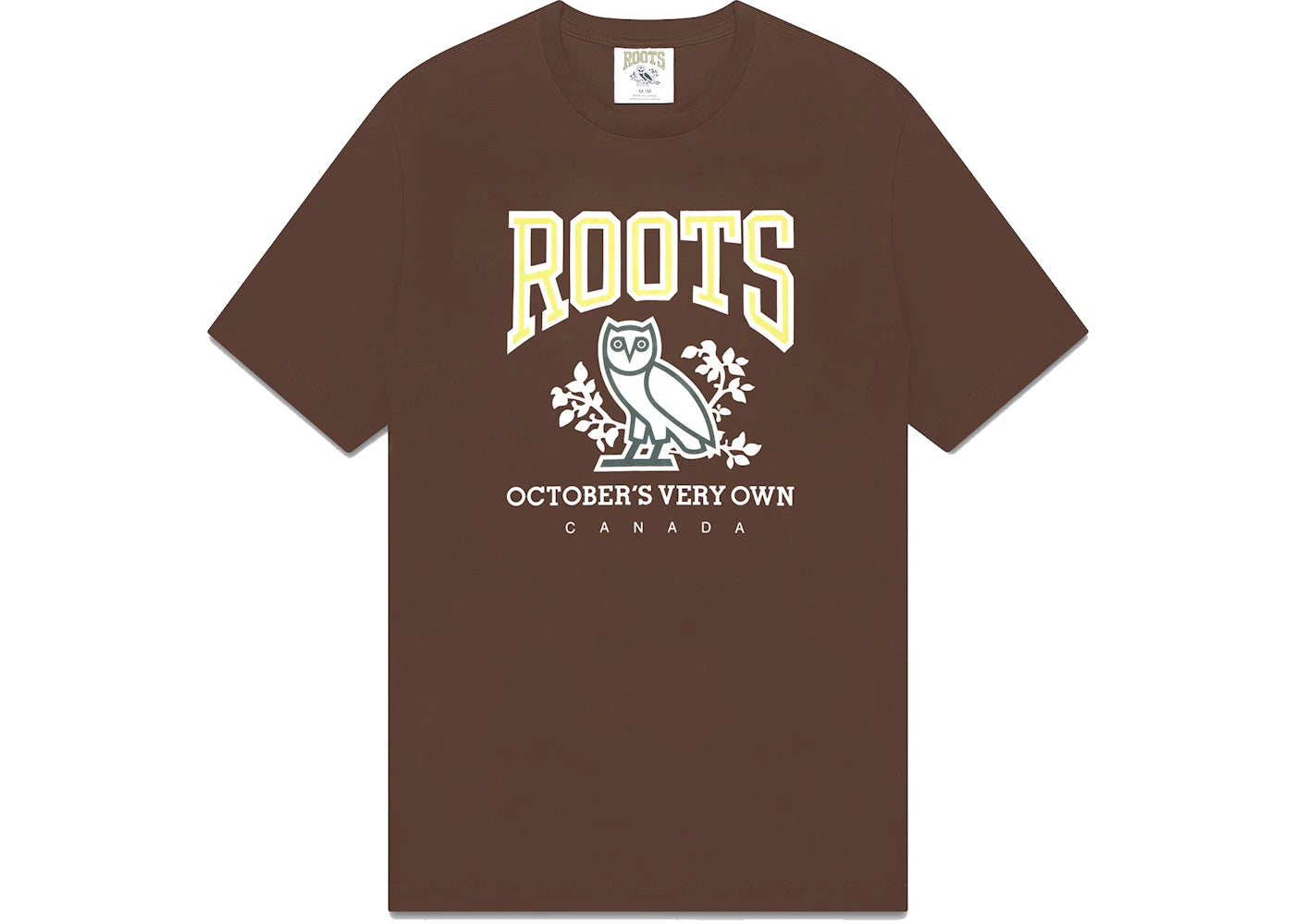 OVO x Roots T-shirt Brown