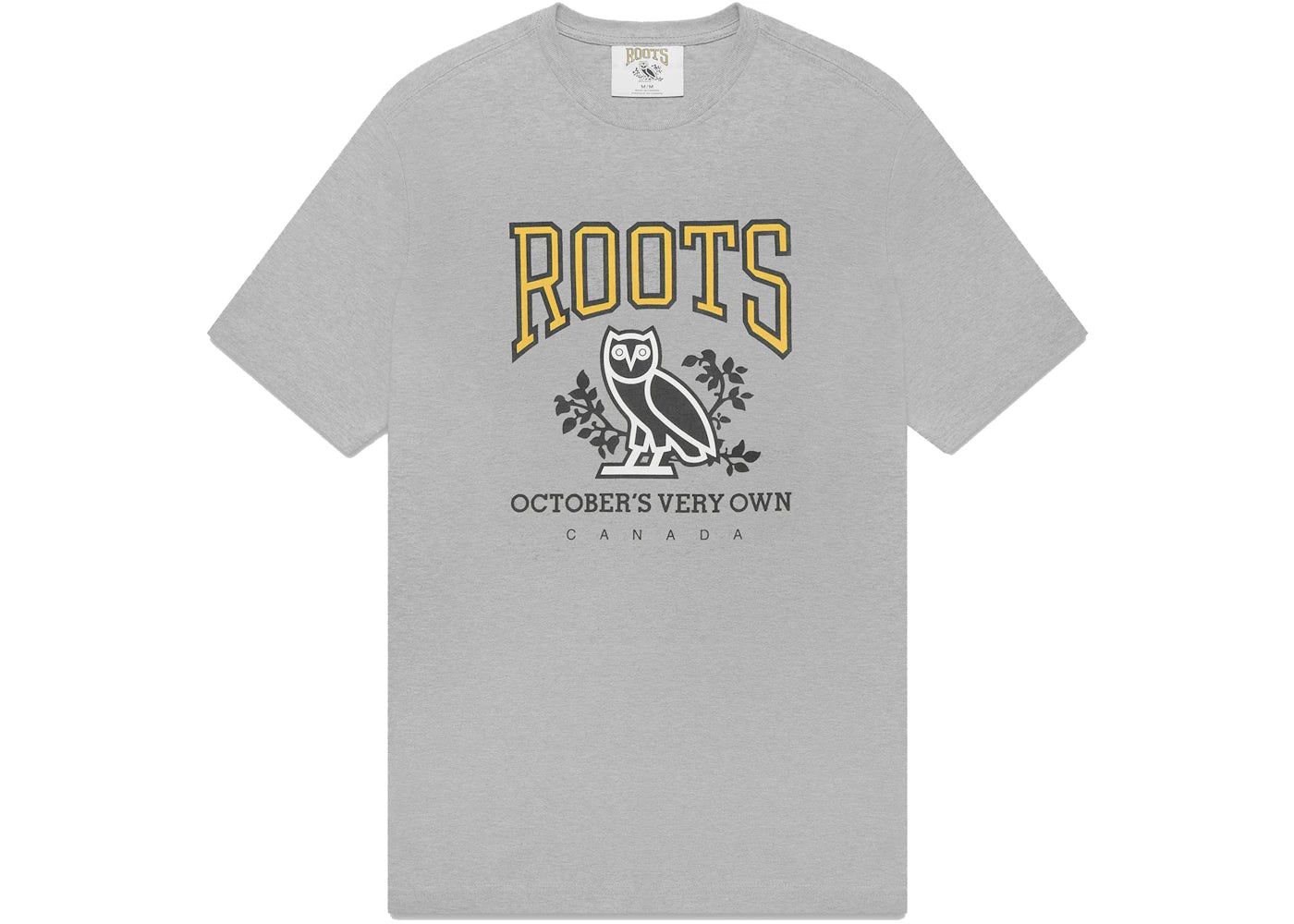 OVO x Roots T-shirt Heather Grey