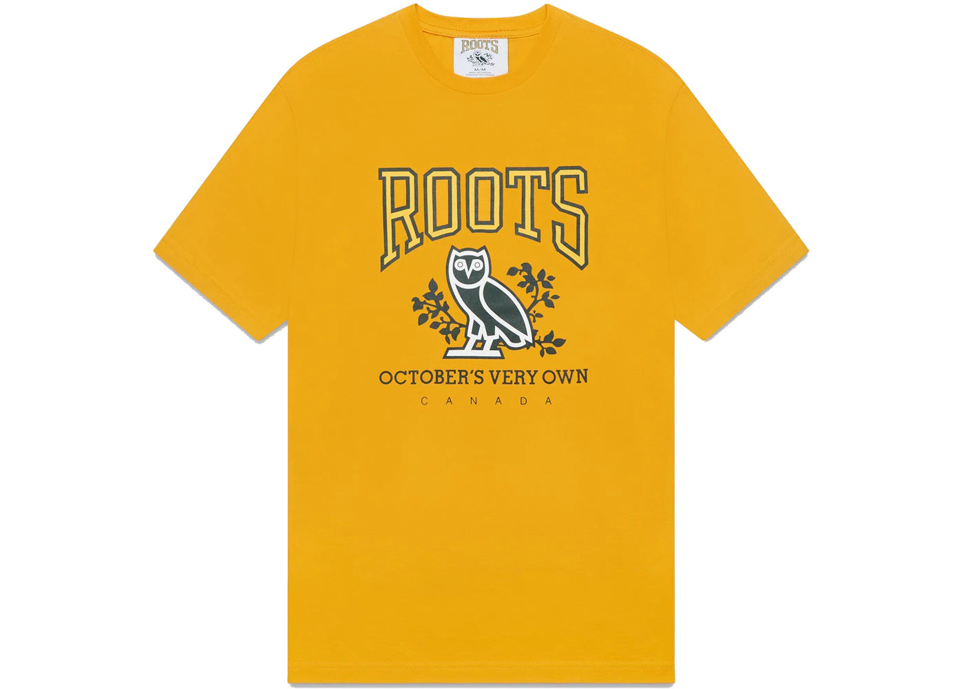 OVO x Roots T-shirt Yellow