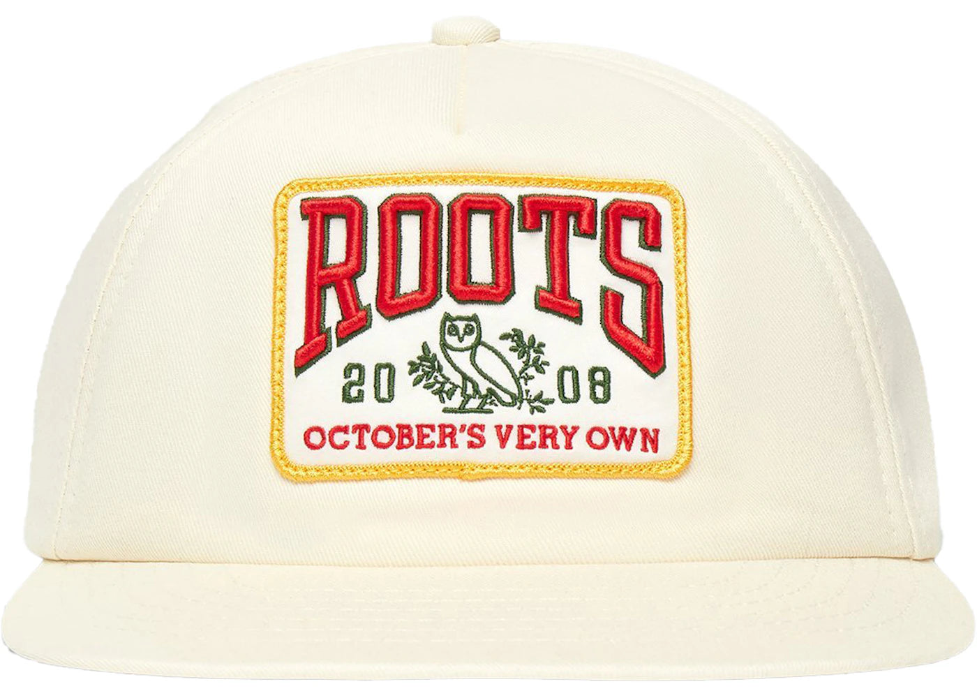 OVO x Roots Trucker Cap Cream