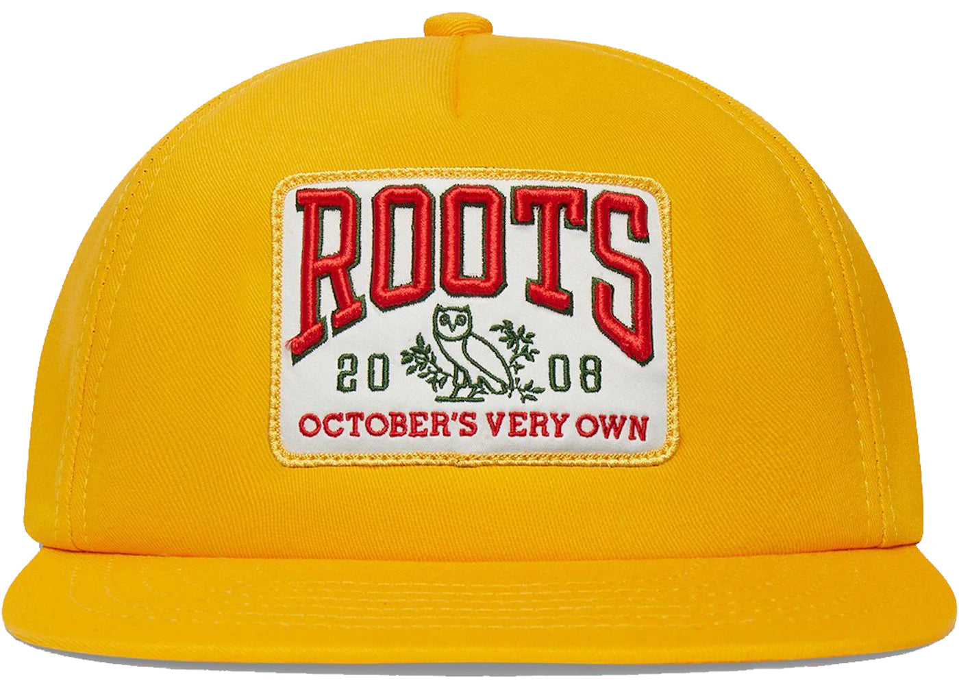 OVO x Roots Trucker Cap Yellow