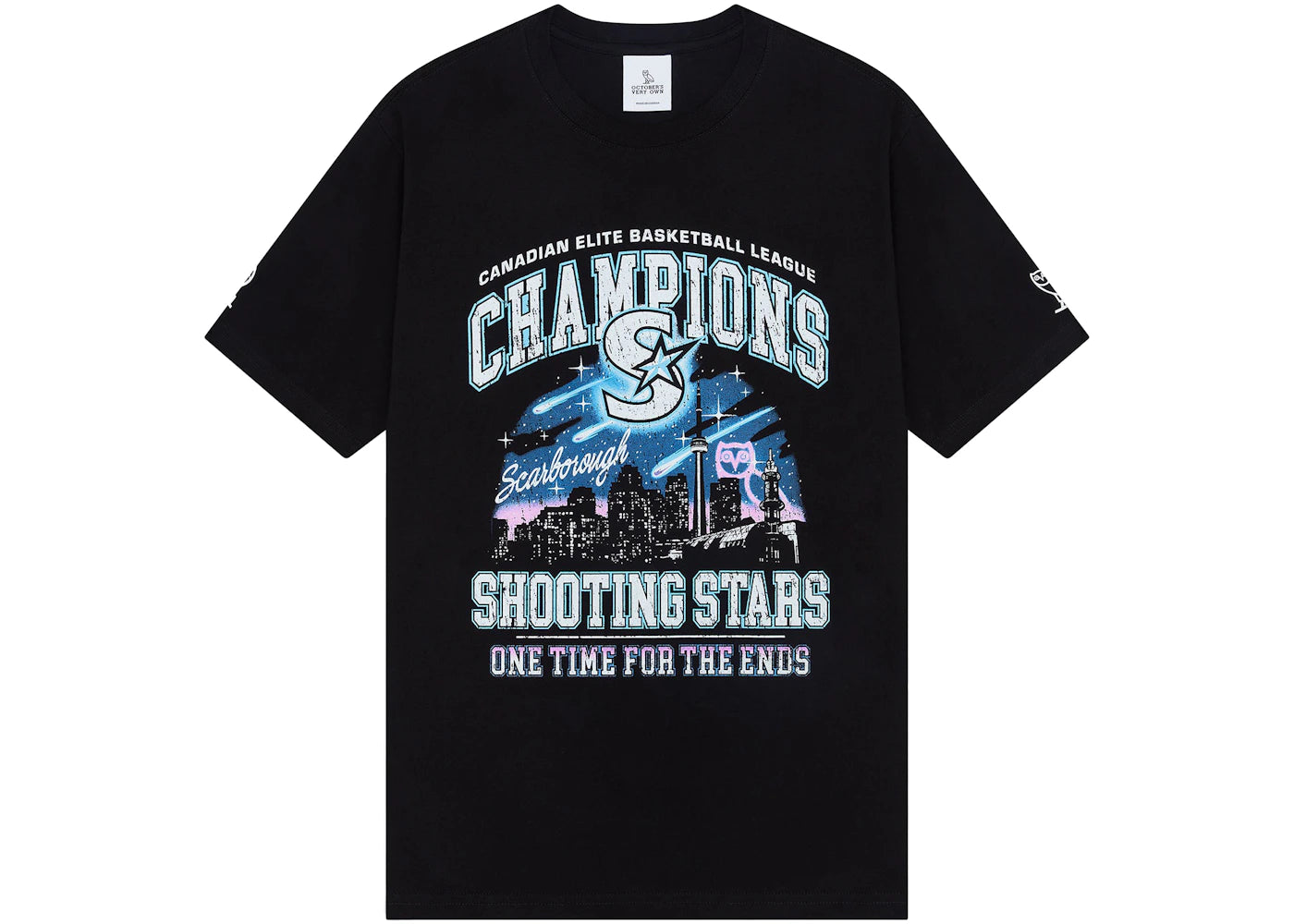 OVO x Scarborough Shooting Stars Champions T-shirt Black