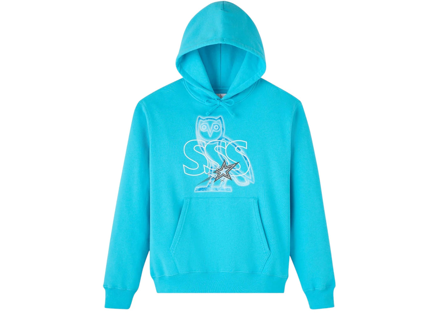 OVO x Scarborough Shooting Stars Galaxy Hoodie Teal