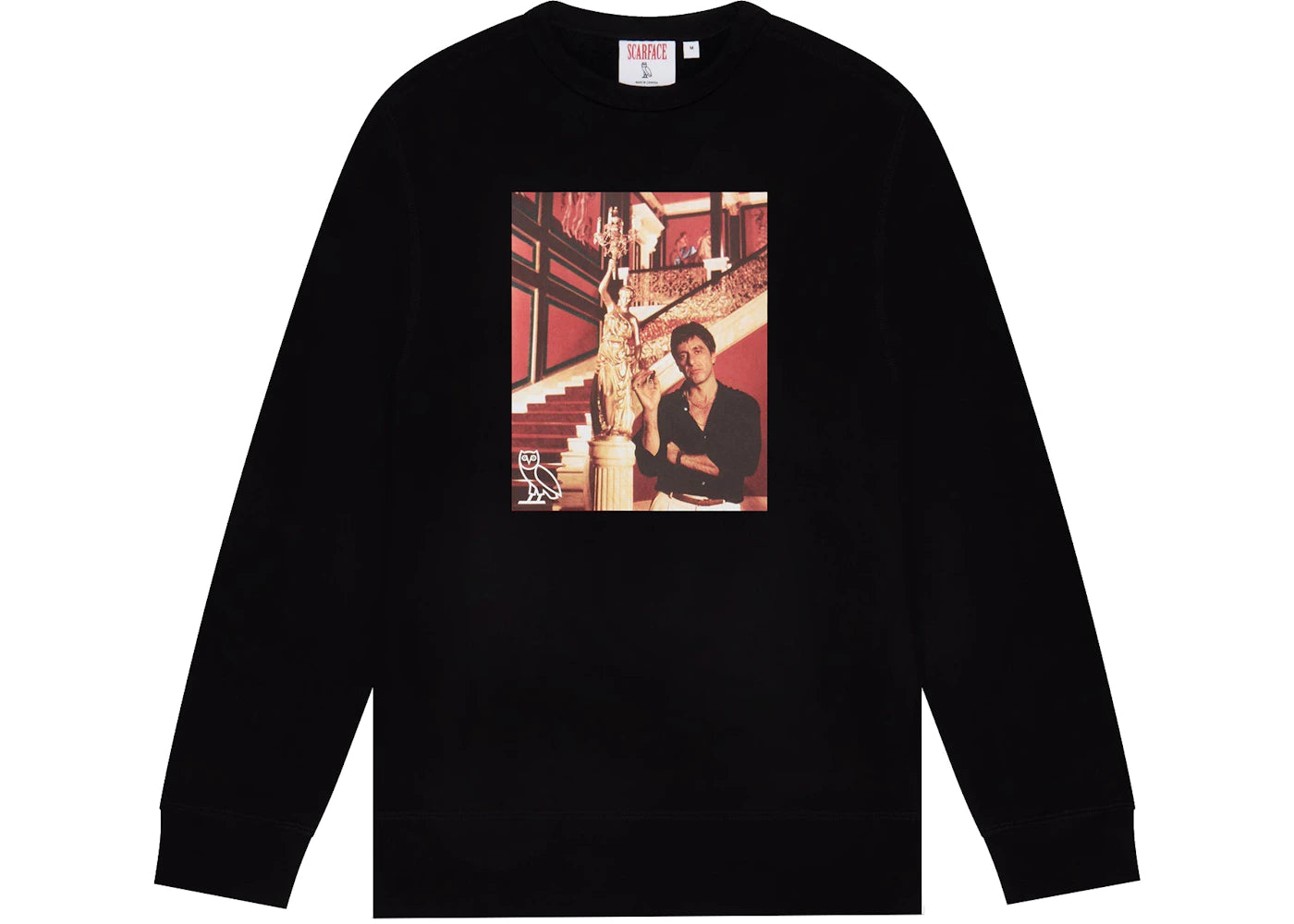 OVO x Scarface Crewneck Black