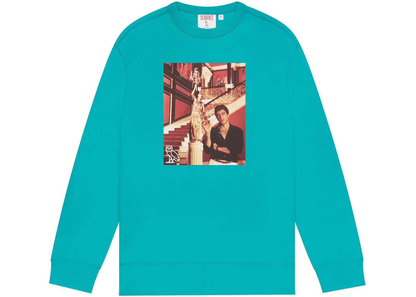 OVO x Scarface Crewneck Blue