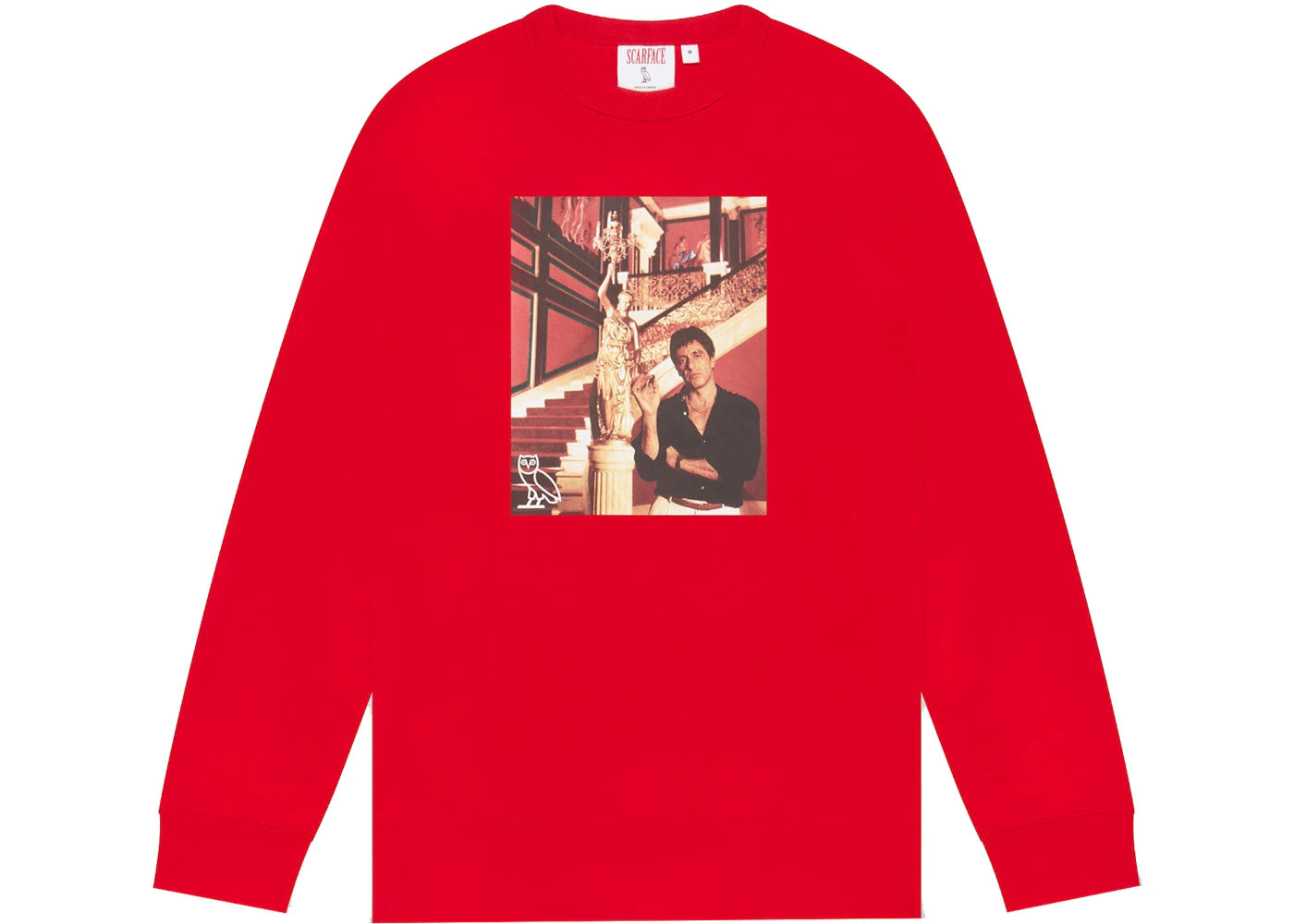 OVO x Scarface Crewneck Red