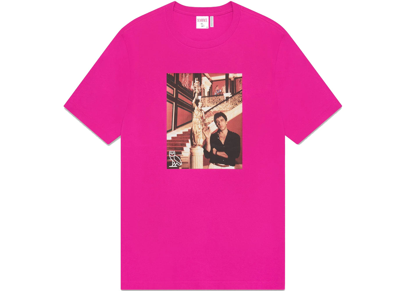 OVO x Scarface T-shirt Fuchsia