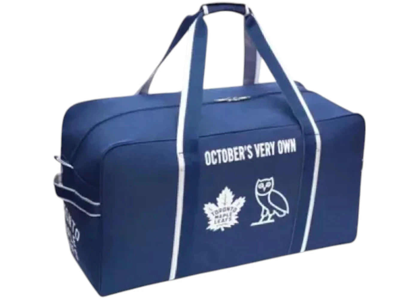 OVO x Sherwood Hockey Equipment Toronto Maple Leafs Duffel Bag Blue