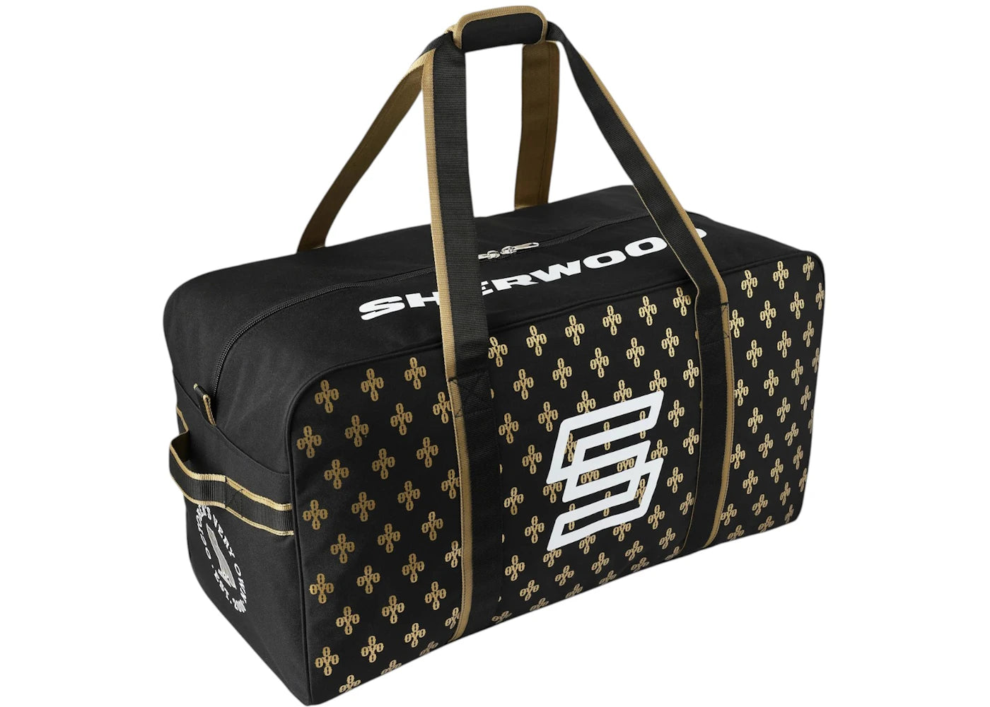 OVO x Sherwood Team Junior Carry Bag Black/Gold
