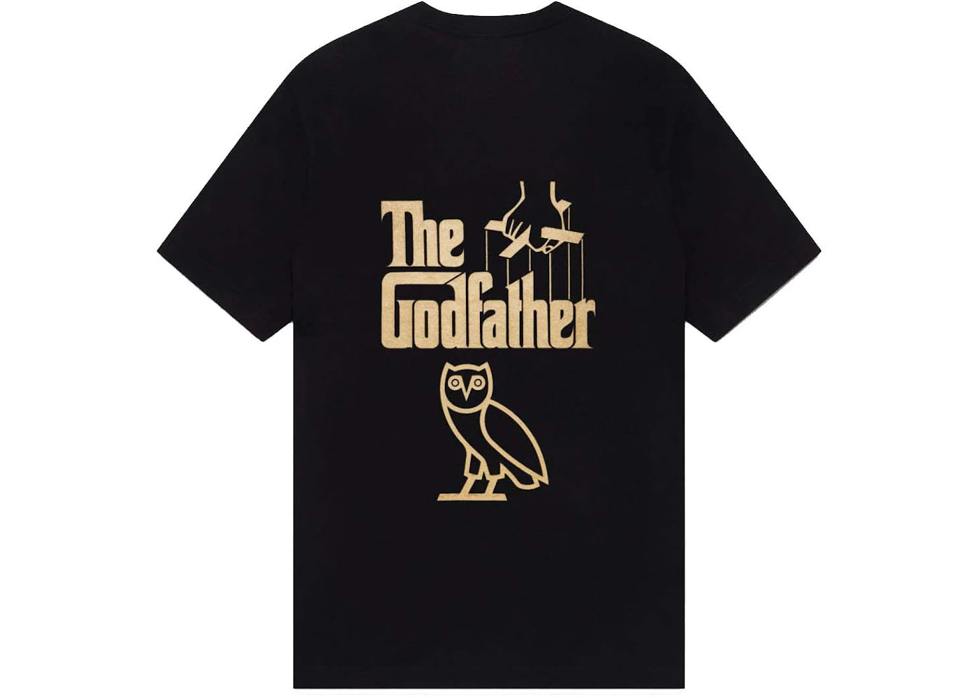 OVO x The Godfather Logo T-Shirt Black