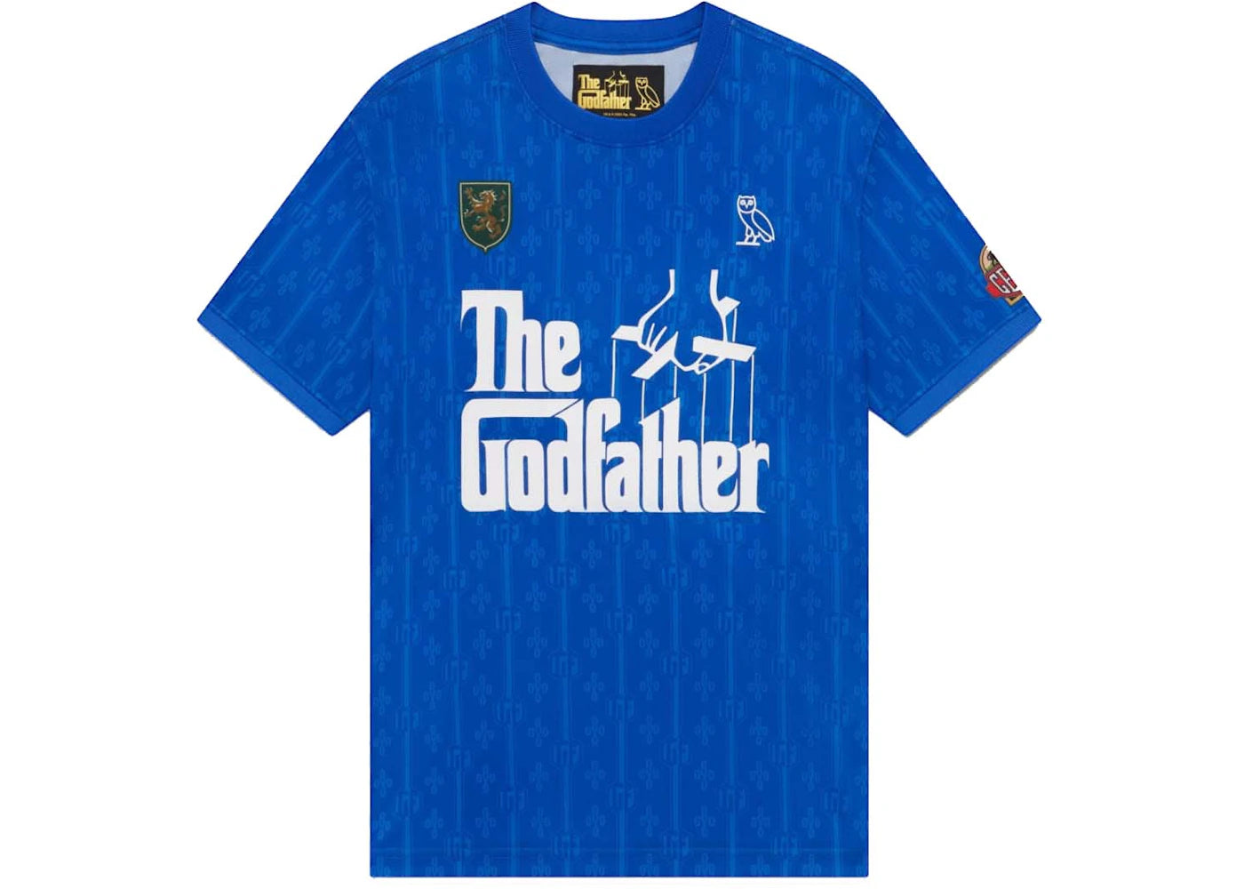 OVO x The Godfather Soccer Jersey Blue