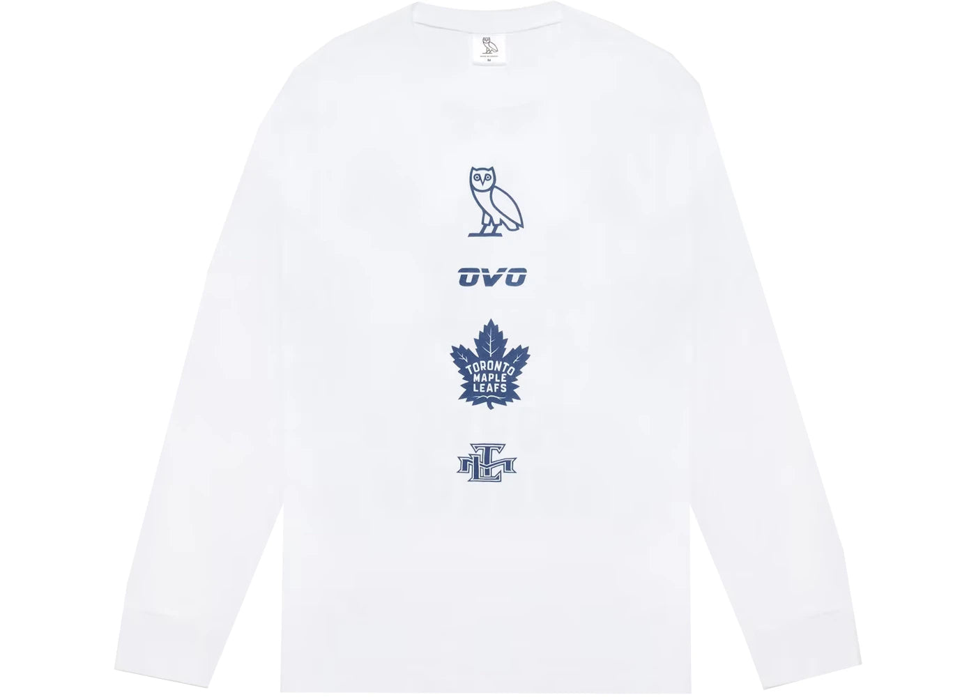 OVO x Toronto Maple Leafs Banner Longsleeve T-Shirt White