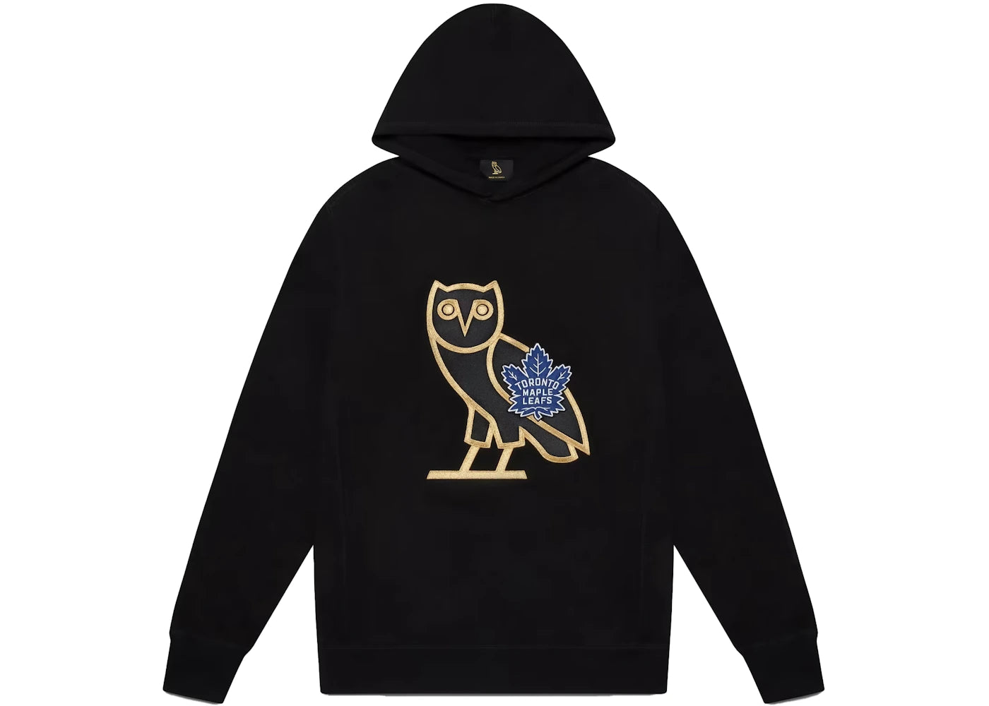 OVO x Toronto Maple Leafs OG Owl Hoodie Black