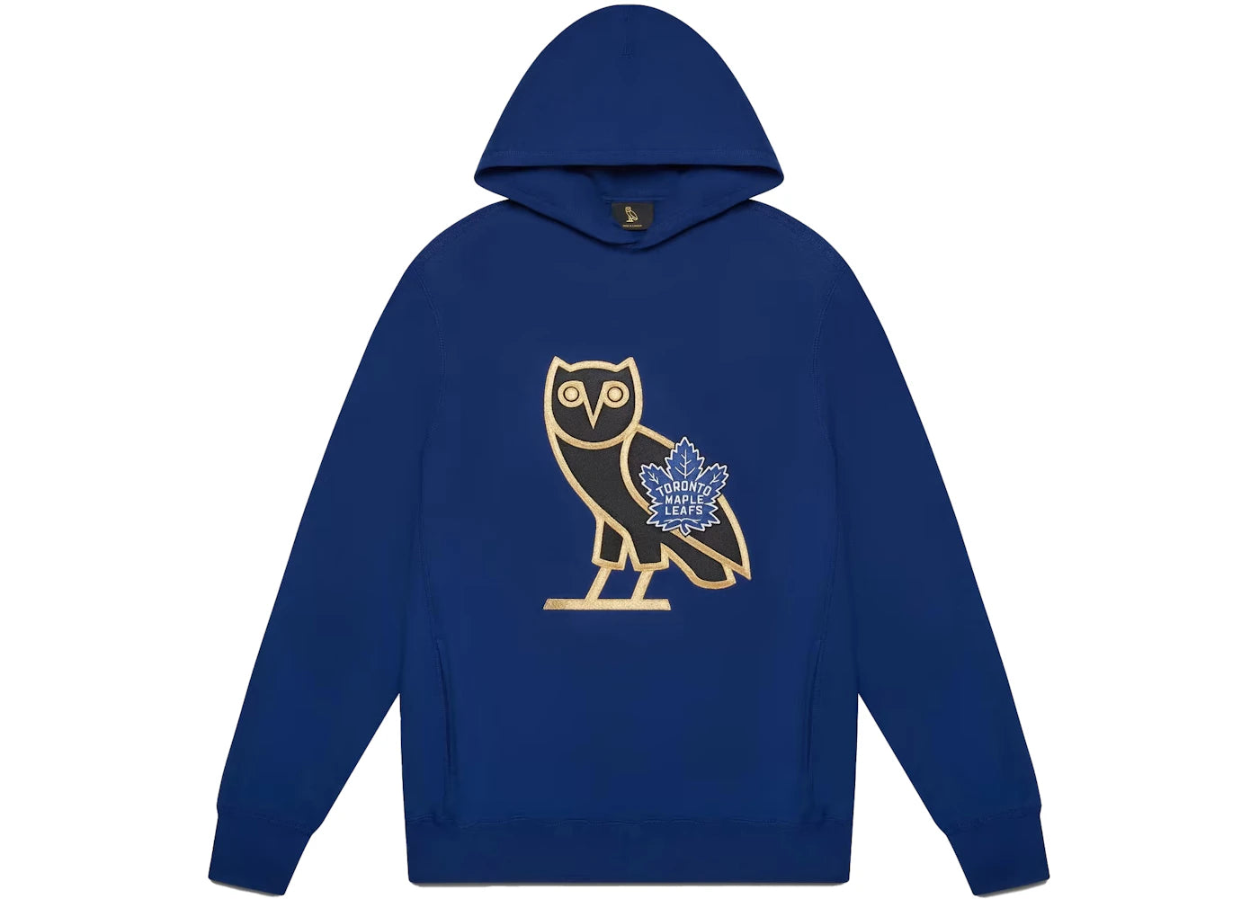 OVO x Toronto Maple Leafs OG Owl Hoodie Blue