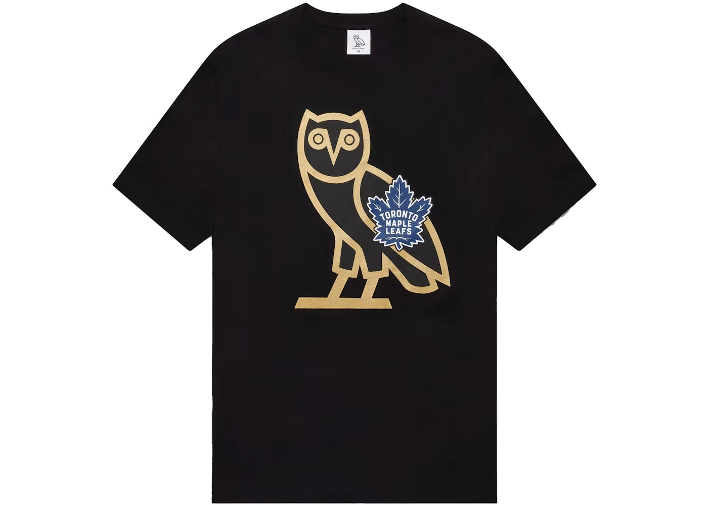 OVO x Toronto Maple Leafs OG Owl T-Shirt Black