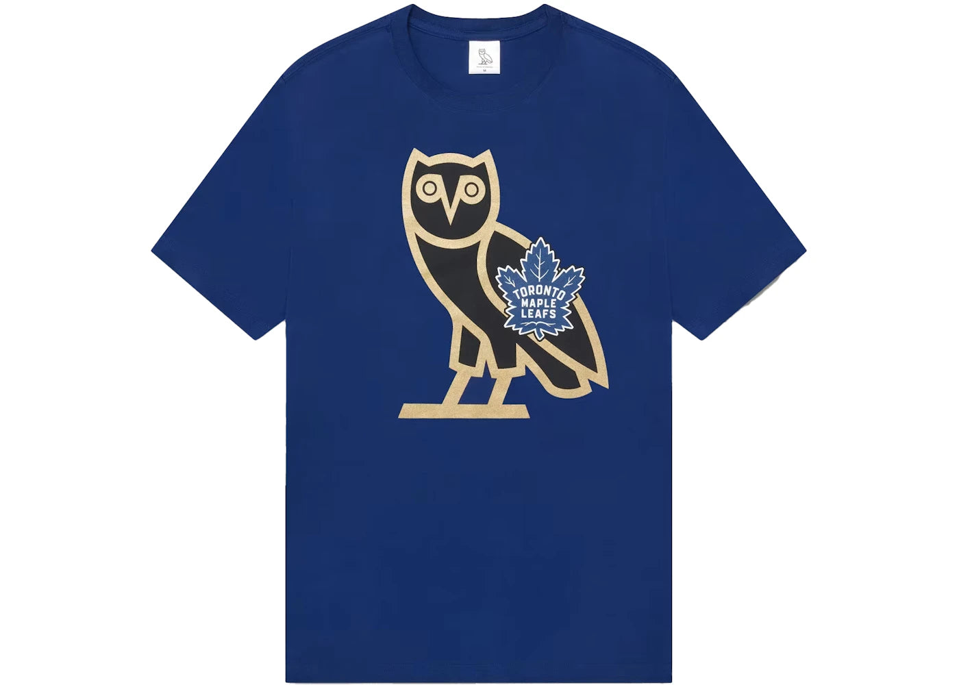 OVO x Toronto Maple Leafs OG Owl T-Shirt Blue