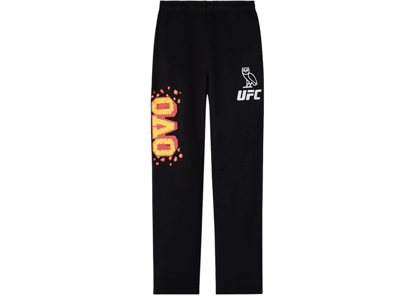 OVO x UFC Flame Logo Sweatpant Black