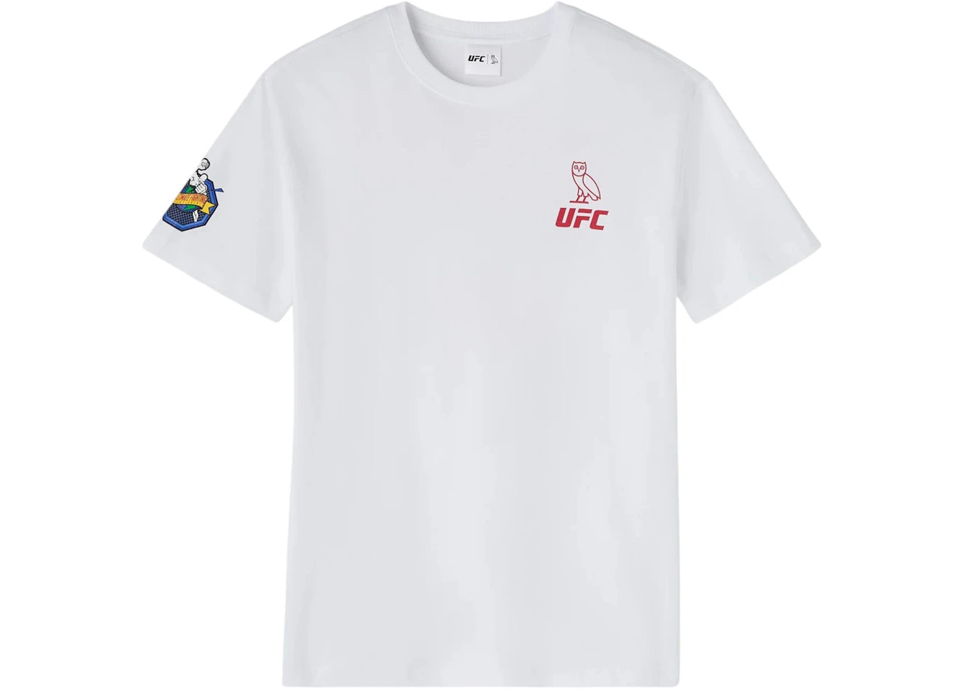 OVO x UFC Flame Logo T-shirt White
